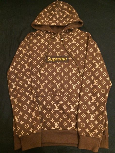 louis vuitton supreme sweatshirt replica|Louis Vuitton x supreme outlet.